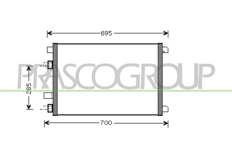 PRASCO Condensatore, Climatizzatore RN032C001
