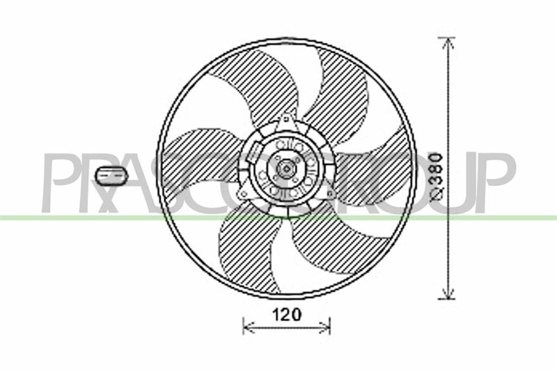PRASCO Ventola, Raffreddamento motore RN032F002