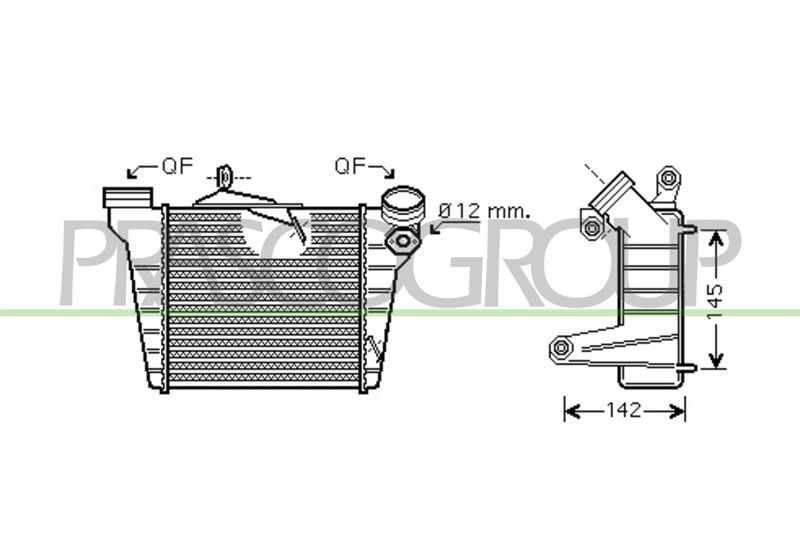 PRASCO Intercooler SK322N003