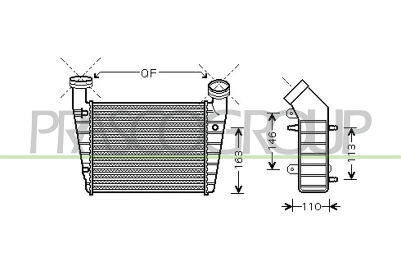 PRASCO Intercooler SK418N004