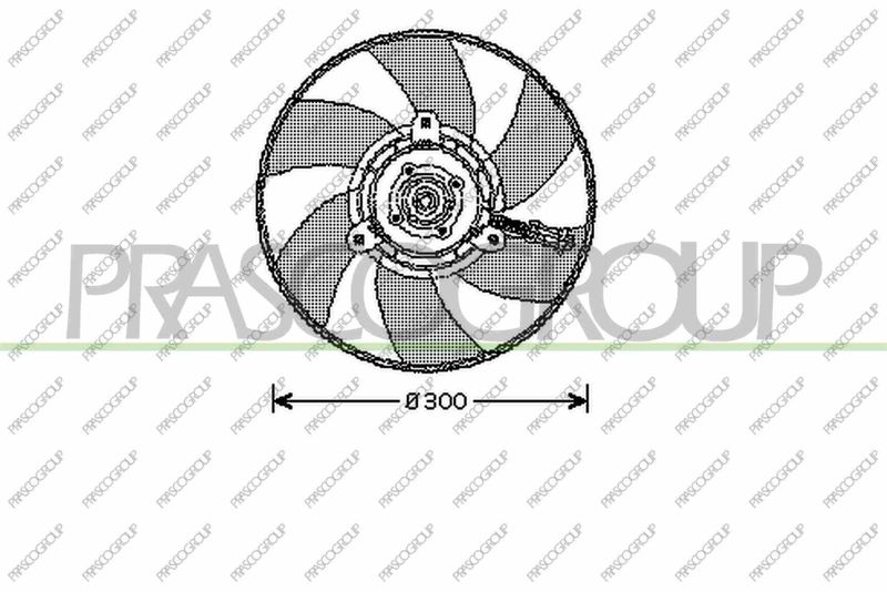 PRASCO Ventola, Raffreddamento motore ST031F001