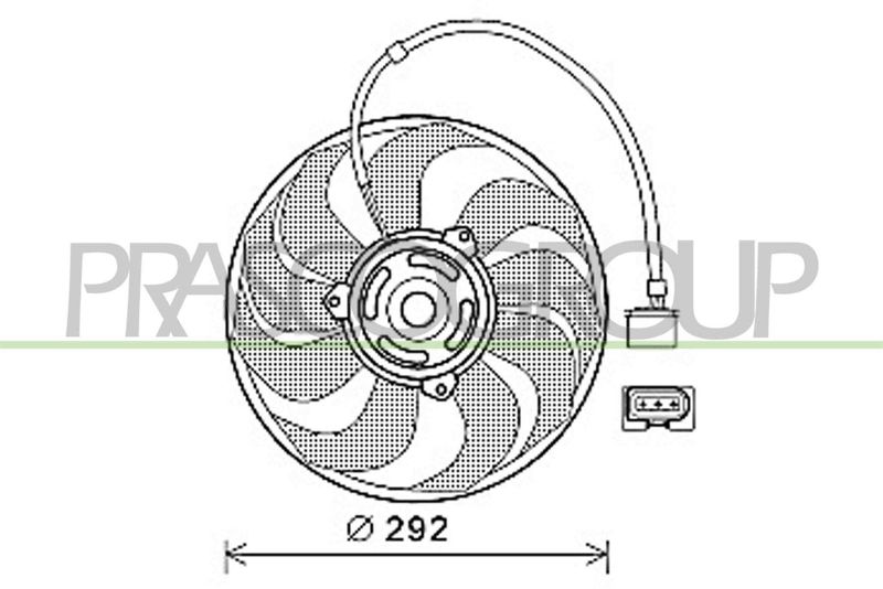 PRASCO Ventola, Raffreddamento motore ST033F005