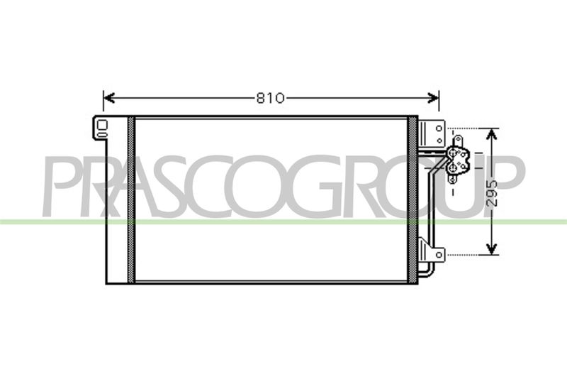 PRASCO Condensatore, Climatizzatore VG917C001