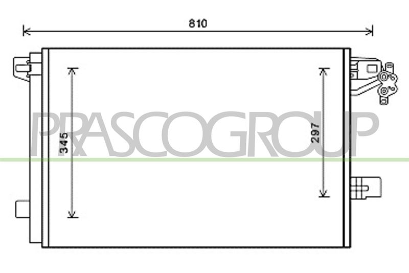 PRASCO Condensatore, Climatizzatore VG919C002