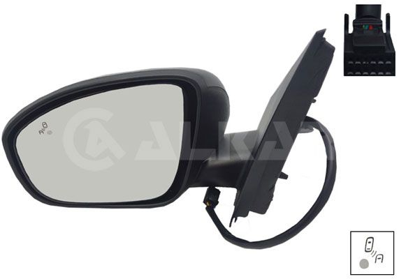 ALKAR Specchio retrovisore esterno 6145207