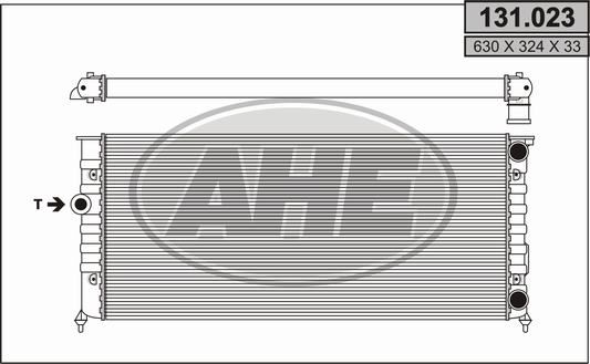 AHE Radiatore, Raffreddamento motore 131.023