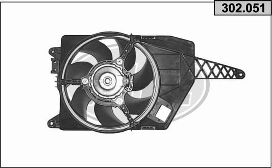 AHE Ventola, Raffreddamento motore 302.051