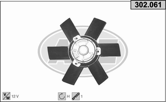 AHE Ventola, Raffreddamento motore 302.061
