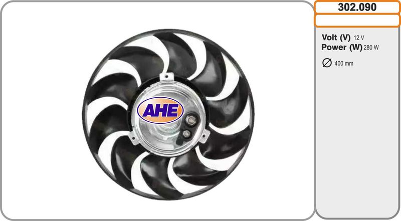 AHE Ventola, Raffreddamento motore 302.090