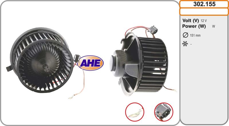 AHE Ventilatore abitacolo 302.155