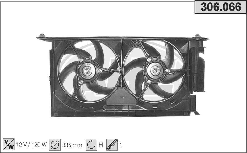 AHE Ventola, Raffreddamento motore 306.066