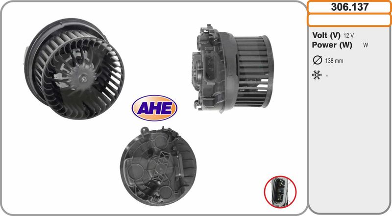 AHE Ventilatore abitacolo 306.137