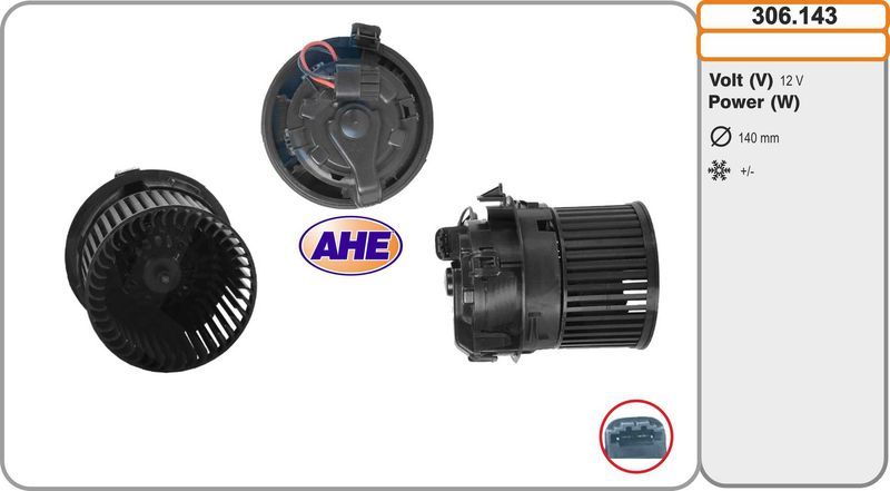 AHE Ventilatore abitacolo 306.143