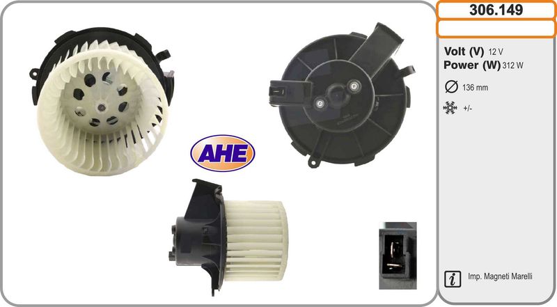 AHE Ventilatore abitacolo 306.149