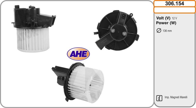 AHE Ventilatore abitacolo 306.154