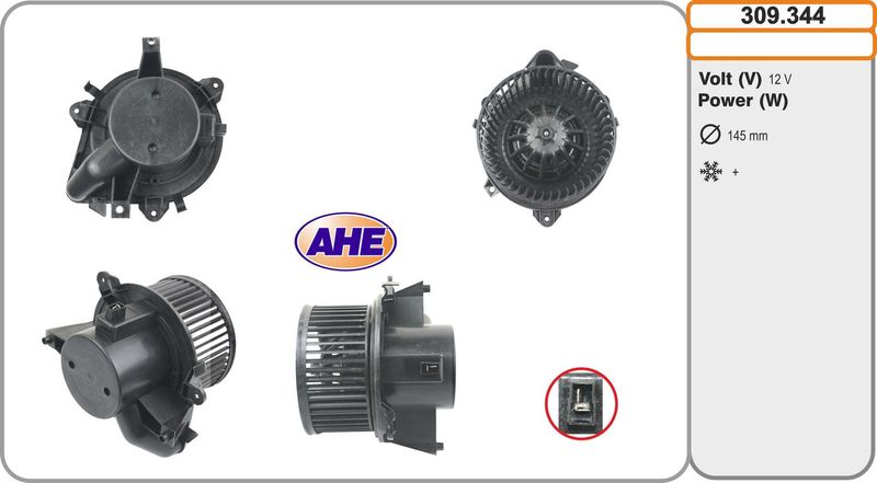 AHE Ventilatore abitacolo 309.344