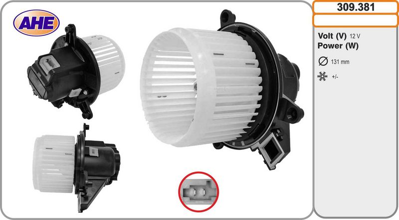 AHE Ventilatore abitacolo 309.381