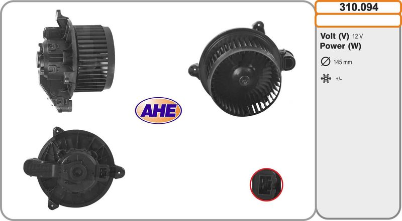 AHE Ventilatore abitacolo 310.094
