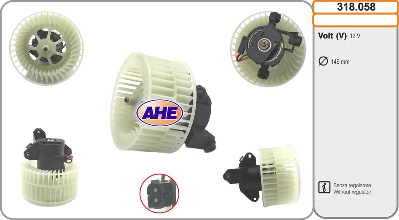 AHE Ventilatore abitacolo 318.058