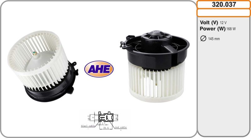 AHE Ventilatore abitacolo 320.037