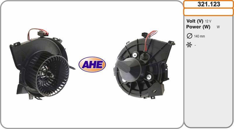 AHE Ventilatore abitacolo 321.123