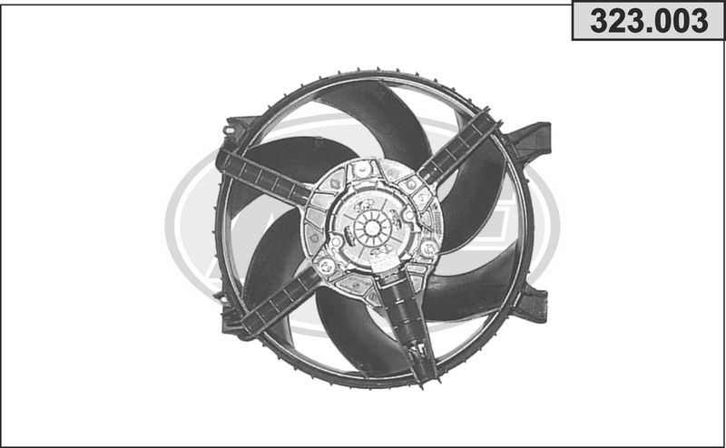 AHE Ventola, Raffreddamento motore 323.003