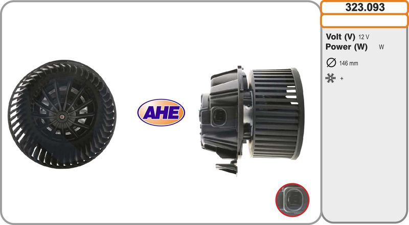 AHE Ventilatore abitacolo 323.093