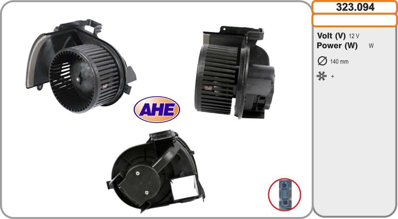 AHE Ventilatore abitacolo 323.094