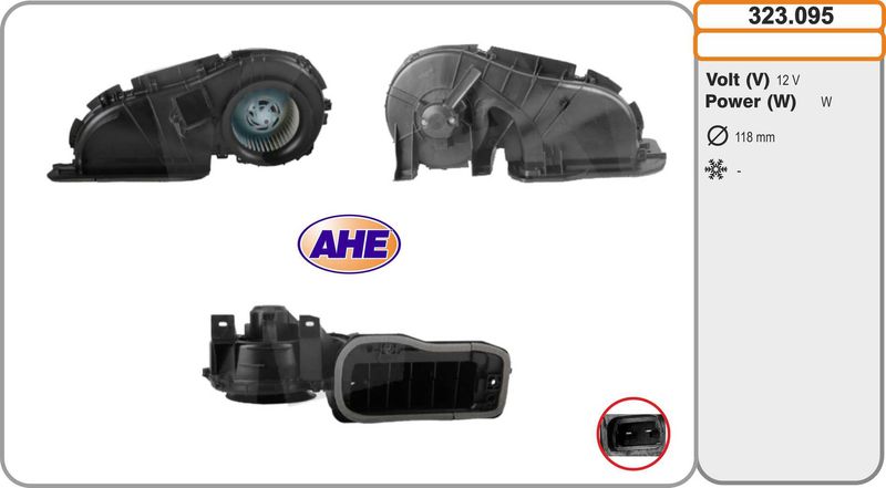 AHE Ventilatore abitacolo 323.095