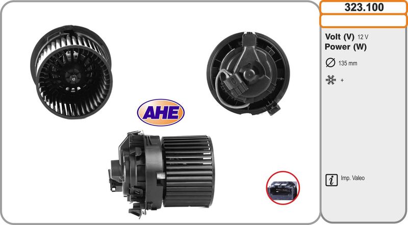 AHE Ventilatore abitacolo 323.100