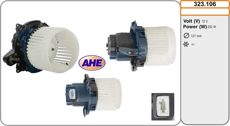 AHE Ventilatore abitacolo 323.106