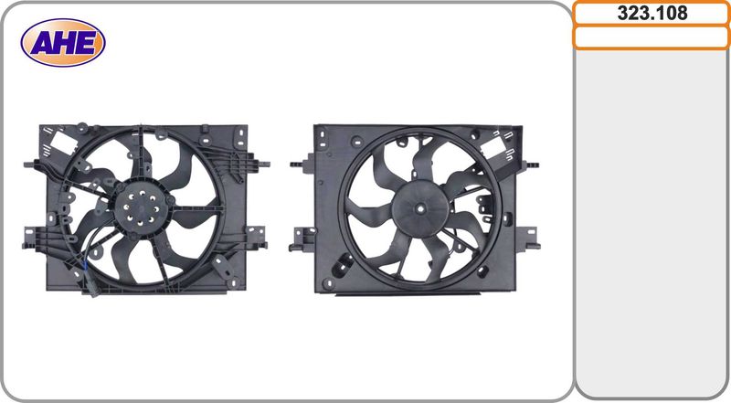 AHE Ventola, Raffreddamento motore 323.108
