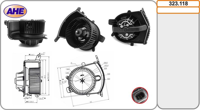 AHE Ventilatore abitacolo 323.118