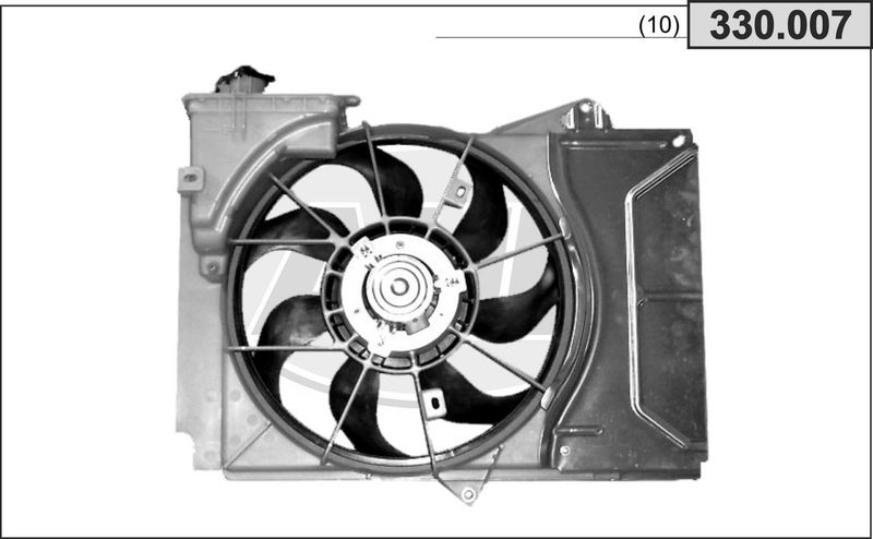 AHE Ventola, Raffreddamento motore 330.007