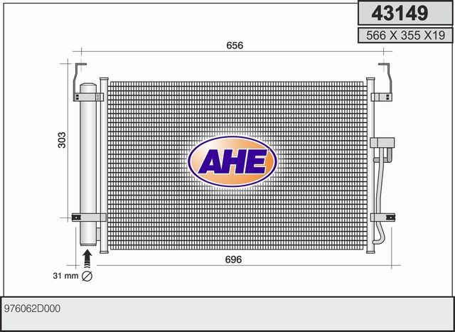 AHE Condensatore, Climatizzatore 43149