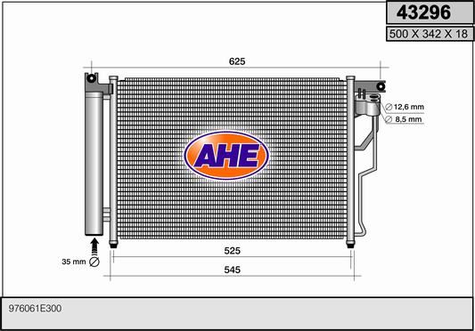 AHE Condensatore, Climatizzatore 43296