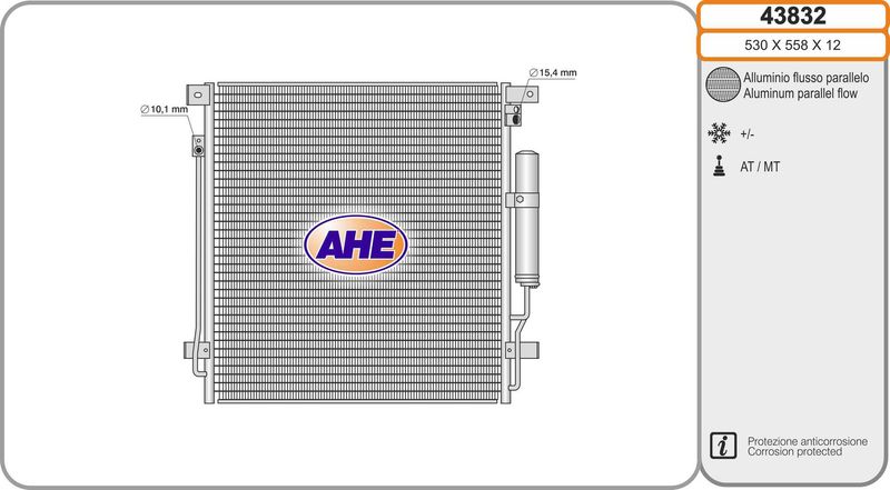 AHE Condensatore, Climatizzatore 43832