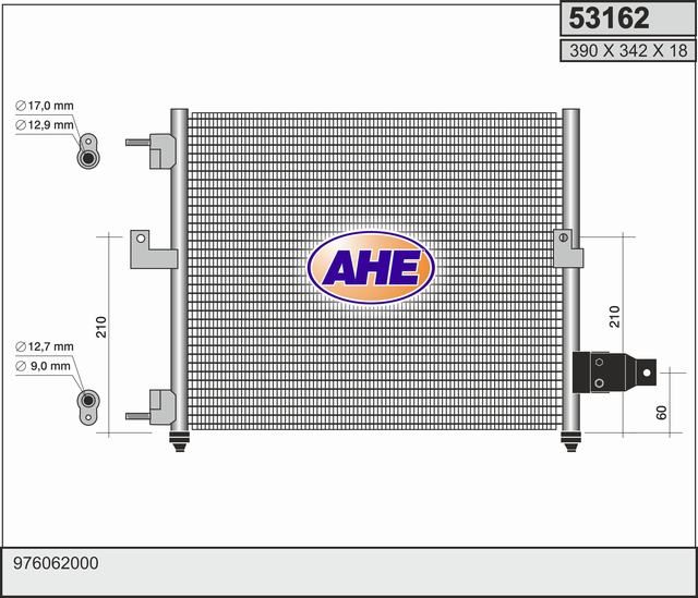 AHE Condensatore, Climatizzatore 53162
