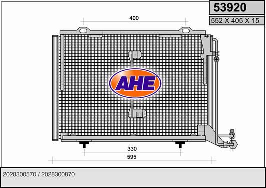 AHE Condensatore, Climatizzatore 53920
