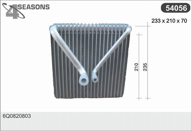 AHE Evaporatore, Climatizzatore 54056