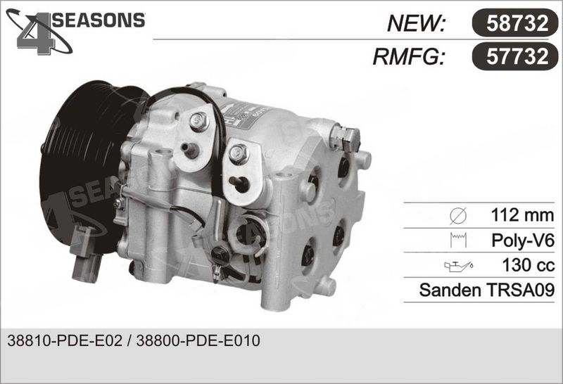 AHE Compressore, Climatizzatore 57732