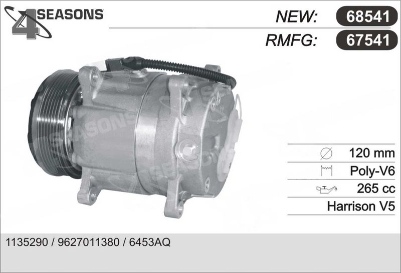 AHE Compressore, Climatizzatore 67541