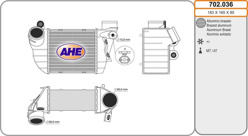 AHE Intercooler 702.036