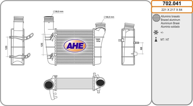 AHE Intercooler 702.041