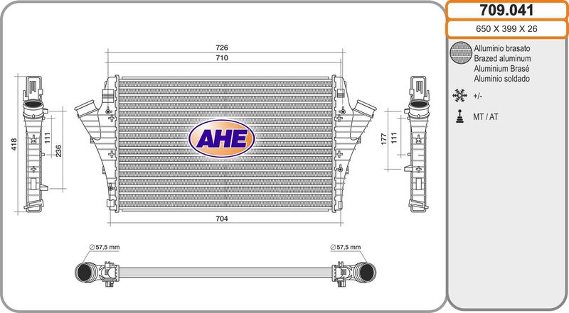 AHE Intercooler 709.041