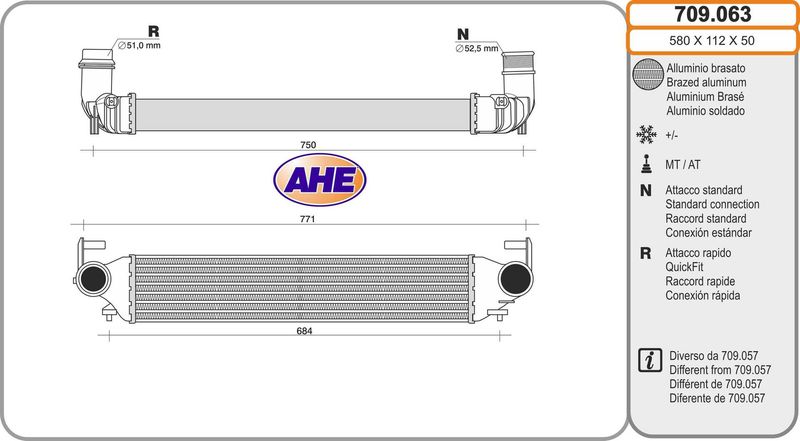 AHE Intercooler 709.063