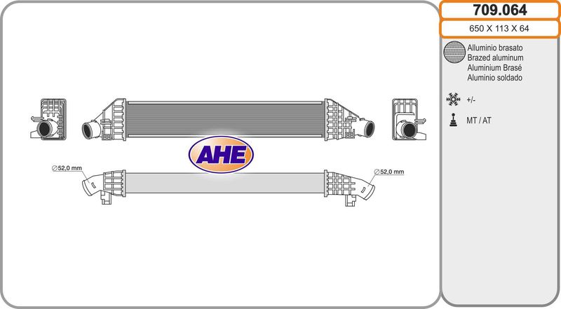 AHE Intercooler 709.064