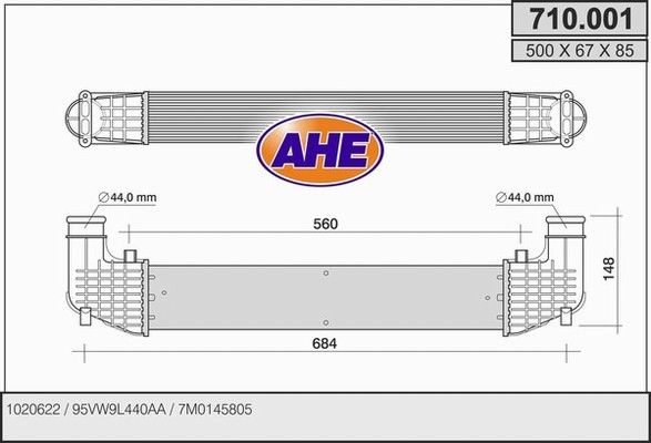 AHE Intercooler 710.001