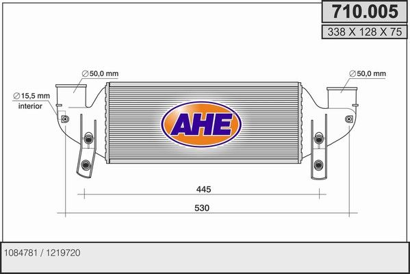 AHE Intercooler 710.005