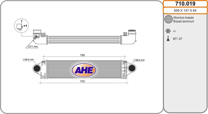 AHE Intercooler 710.019